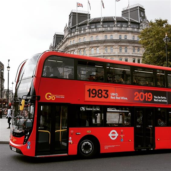 london double decker bus